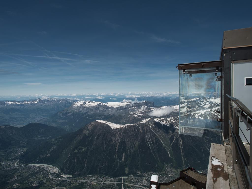 Aiguille Du Midi - Le Chamo'Nid Apartment Chamonix Bagian luar foto